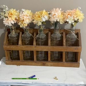 Farmhouse floral arrangement